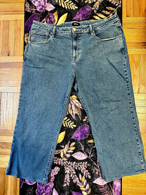 NovaMEN Men’s Straight Leg Jeans Size 40 Blue Stretch Denim